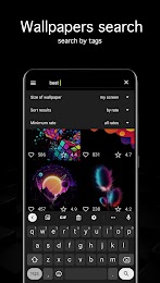 7Fon Black Wallpapers PRO 3