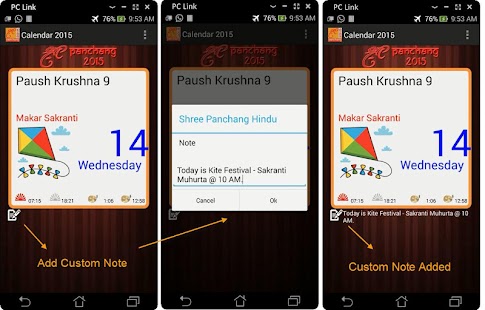 Lastest English Indian Calendar 2015 APK for Android