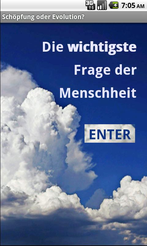 Android application Gott - Schöpfer des Lebens screenshort
