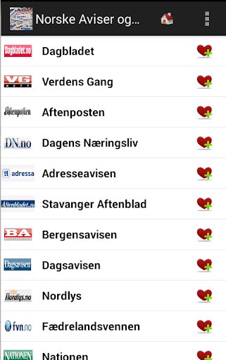 【免費新聞App】Norske Aviser og Nyheter-APP點子