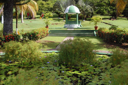 pagoda-in-Botanical-Garden-St-Vincent-Grenadines - A pagoda in the Botanic Garden on St. Vincent.