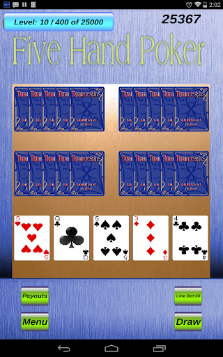 【免費博奕App】Multi Hand Poker-APP點子