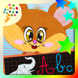 Montessori Animal Alphabet ❤ logo