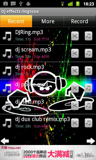 DJ Effects Ringtone 1.5 Apk Android