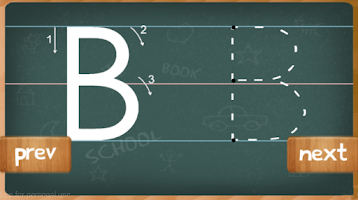 Anteprima screenshot di Learn How to Write ABC APK #3