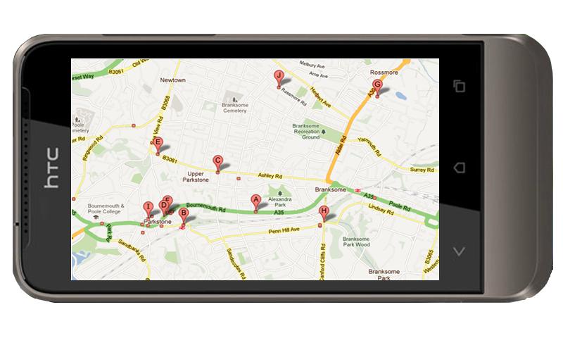 Visit LONDON GPS Locator Screen 2