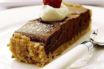 No-bake chocolate tart