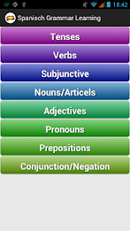 Spanish Grammar Learning Full poster 4