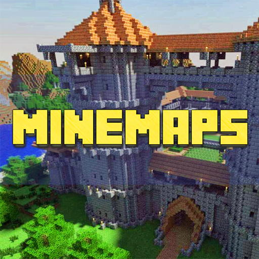 Maps for Minecraft PE MineMaps LOGO-APP點子