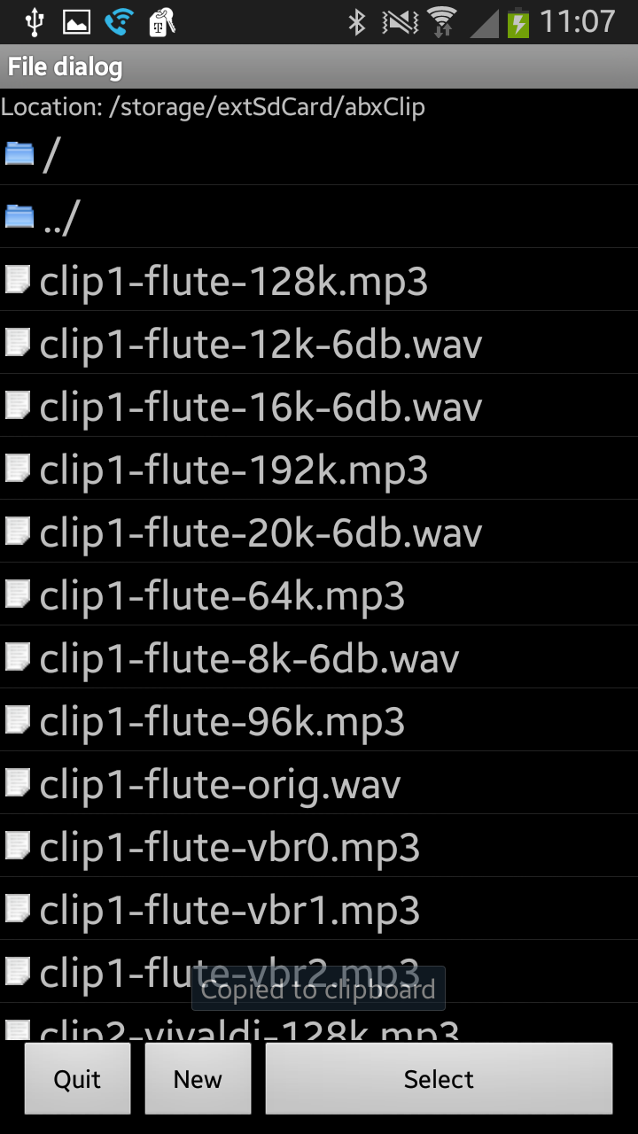 ABX Audio Screen 3
