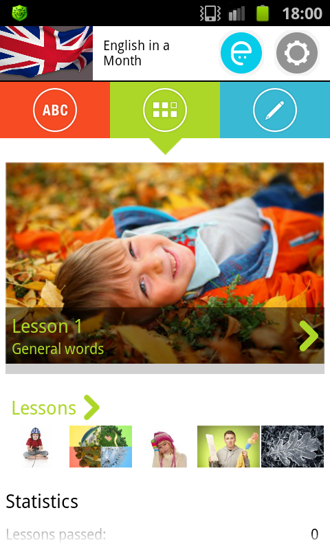 Android application English in a Month: 🎧Audio course of Grammar🎧 screenshort
