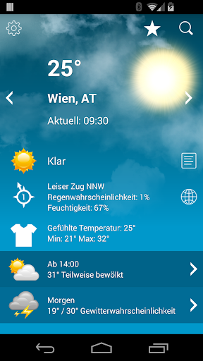 【免費天氣App】Wetter Österreich XL PRO-APP點子