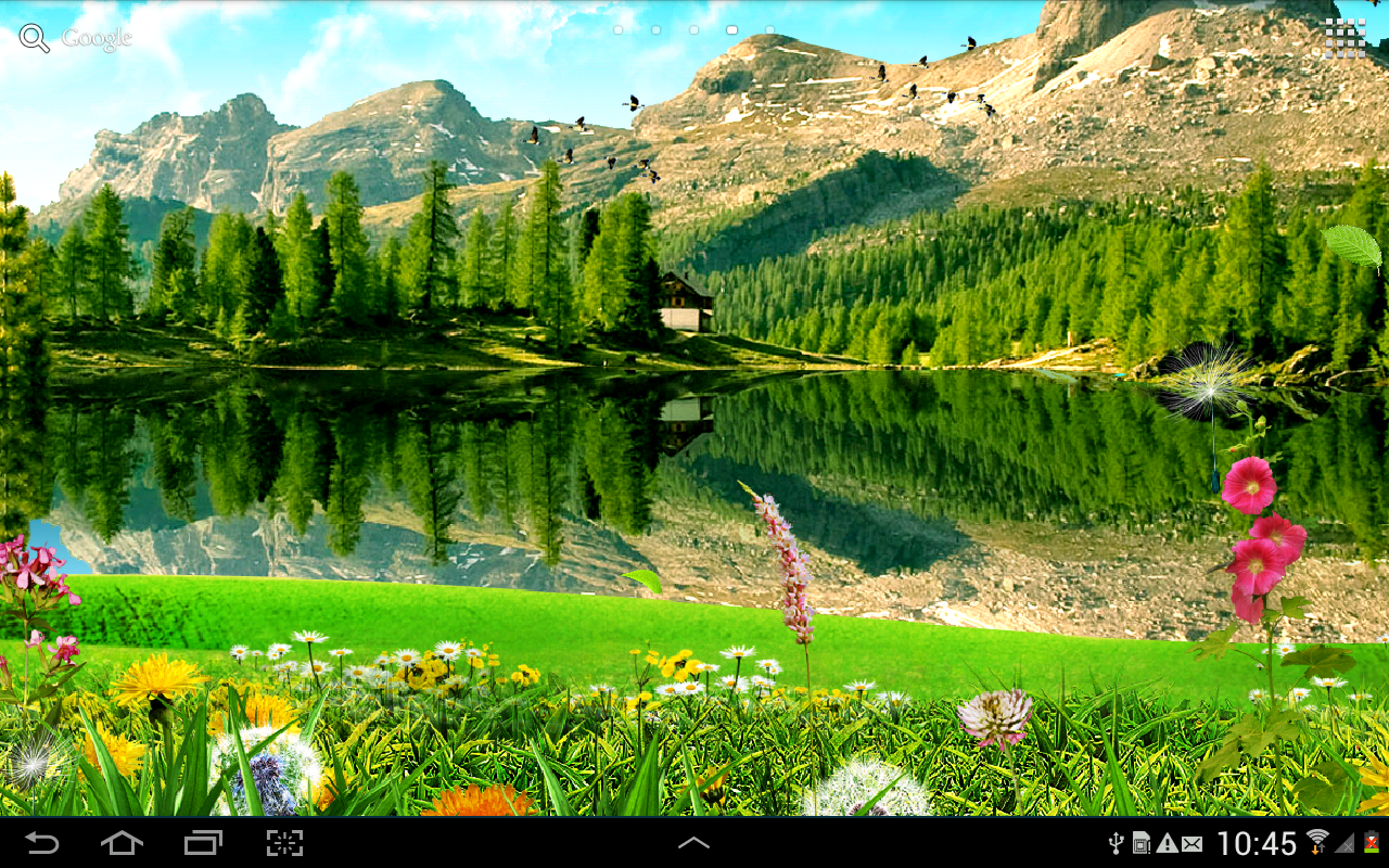 Mountain Landscape Wallpaper - screenshot