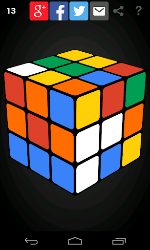 【免費益智App】Rubik's Cube 3D-APP點子