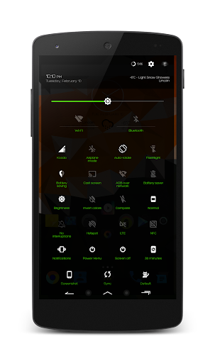 Blackened CM12 Theme