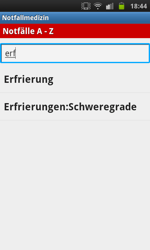 Notfallmedizin Screen 3