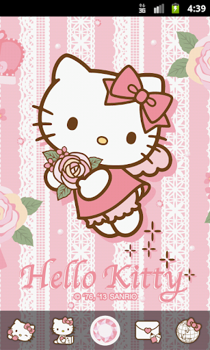 Hello Kitty Rose for You Theme