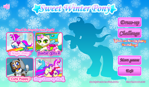 Sweet Winter Pony