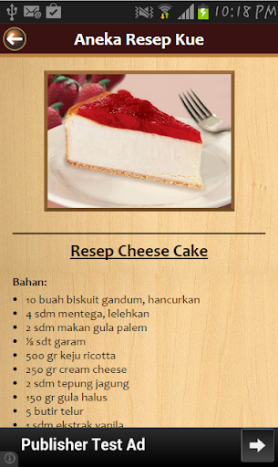 【免費書籍App】Aneka Resep Kue Basah-APP點子