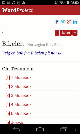 Bibelen på norsk