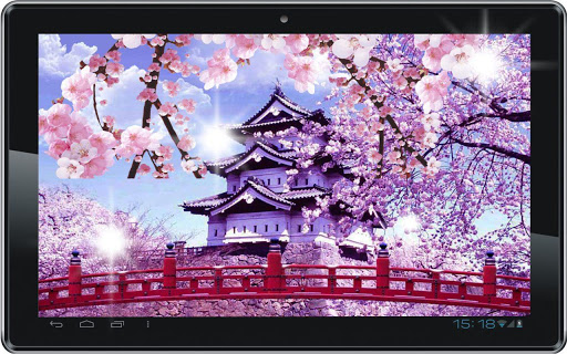 免費下載個人化APP|Sakura Garden HD livewallpaper app開箱文|APP開箱王