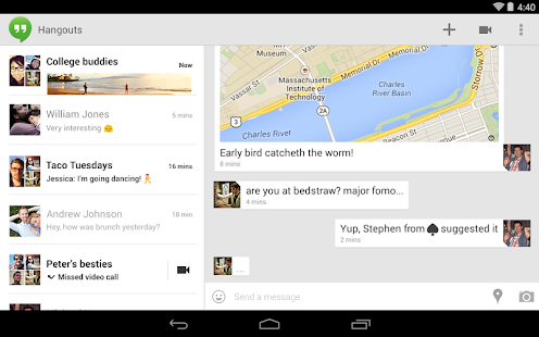 Hangouts (remplace Talk) - screenshot thumbnail