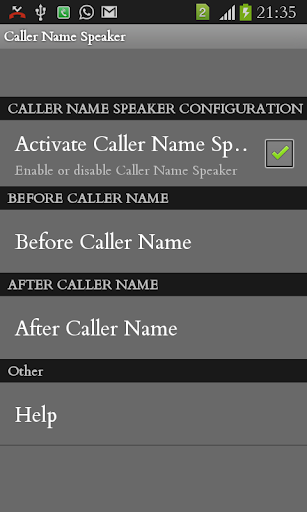 Caller Name Announcer