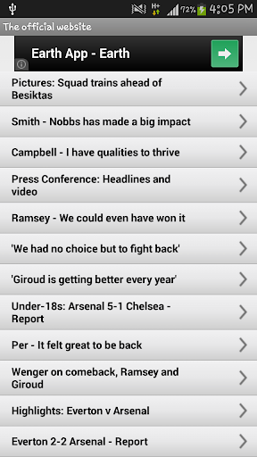 【免費運動App】Arsenal News-APP點子