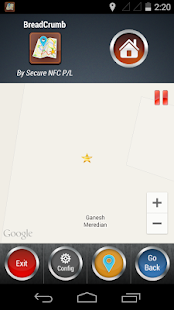 The BreadCrumb App Screen 3