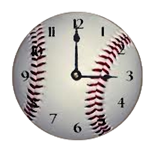 Baseball Clock Widget 2.0
