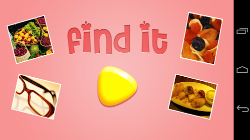 Android application Find It screenshort
