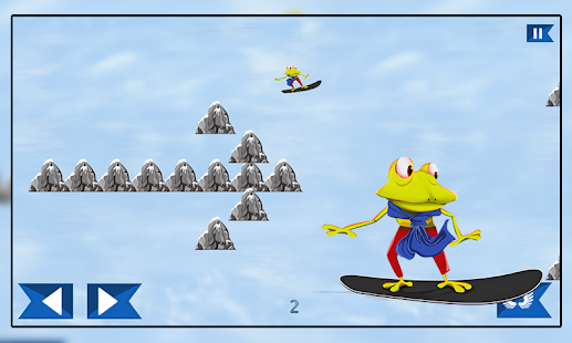 Lastest Super Froggy Ski : Snow Fun + APK for Android