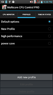 CPU Performance Control PRO - screenshot thumbnail
