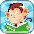 Monkey Junior: Learn to read English, Spanish&more23.2.0