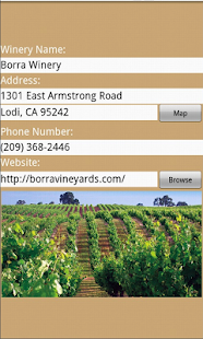 Lodi Winery Finder for Tablets Screenshots 3