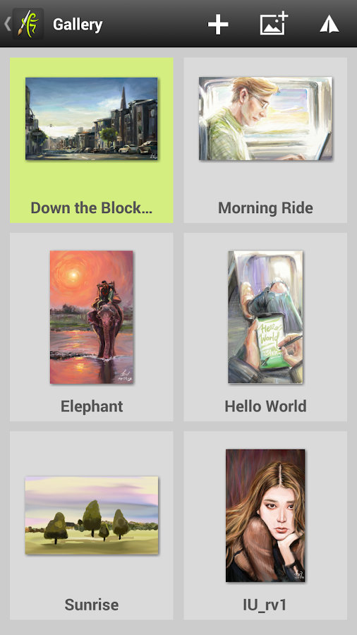   ArtRage: Draw, Paint, Create- tangkapan layar 