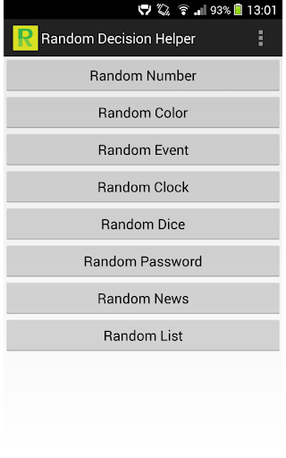 Random Decision Helper