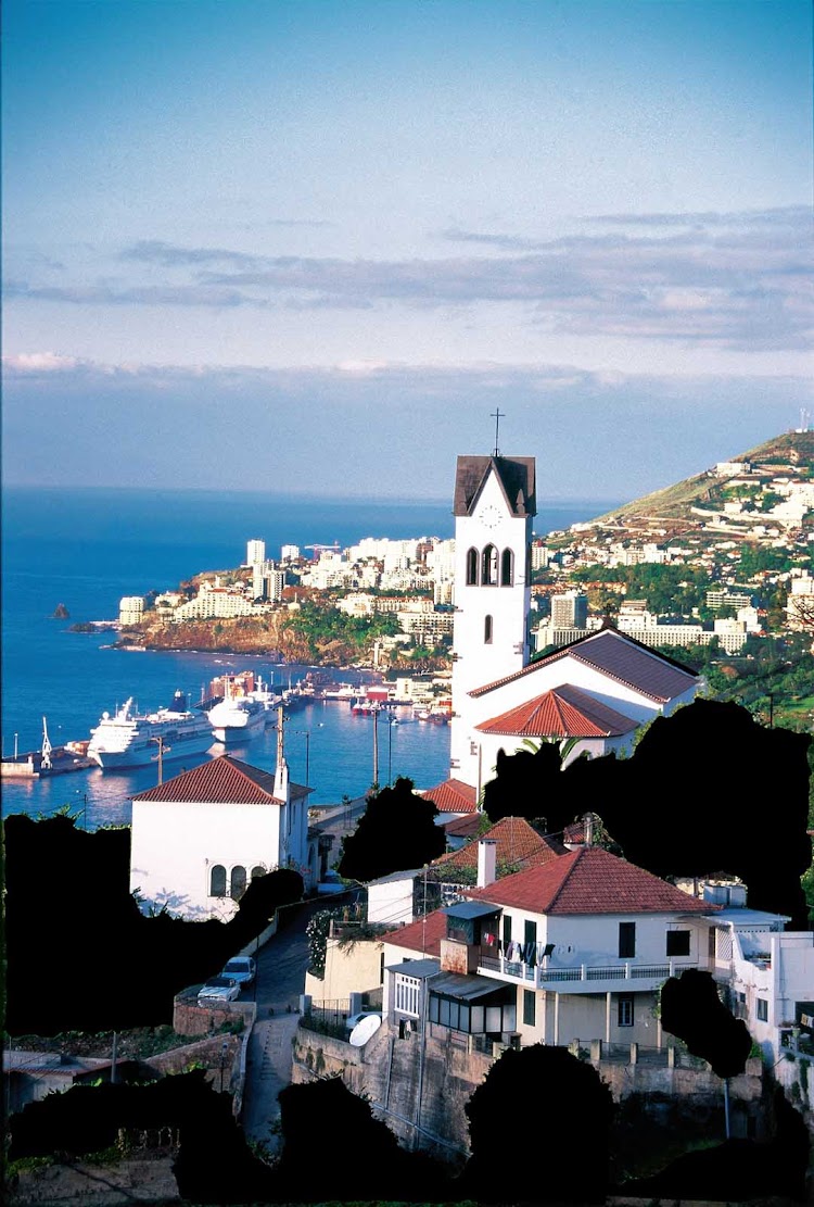 Funchal, the scenic capital of Madeira, Portugal.