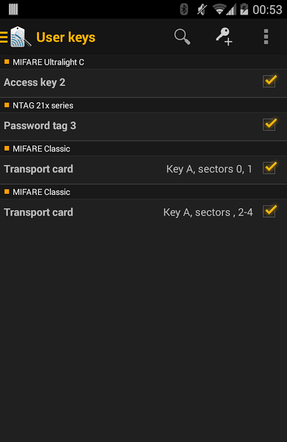   NFC TagInfo by NXP- screenshot  