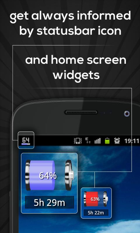 Battery Indicator Pro - screenshot