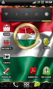 Free Download Hungary flag clocks APK for Android
