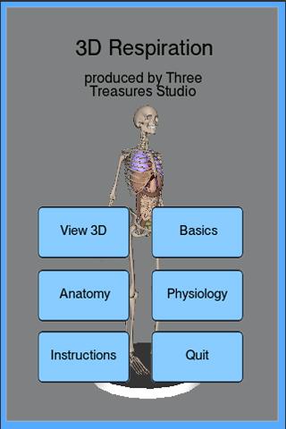 Android application 3D Respiration screenshort