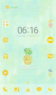 How to mod colorful pineapple 도돌런처 테마 4.1 unlimited apk for android