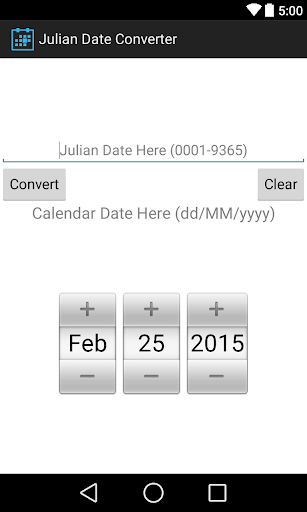 Julian Date Converter