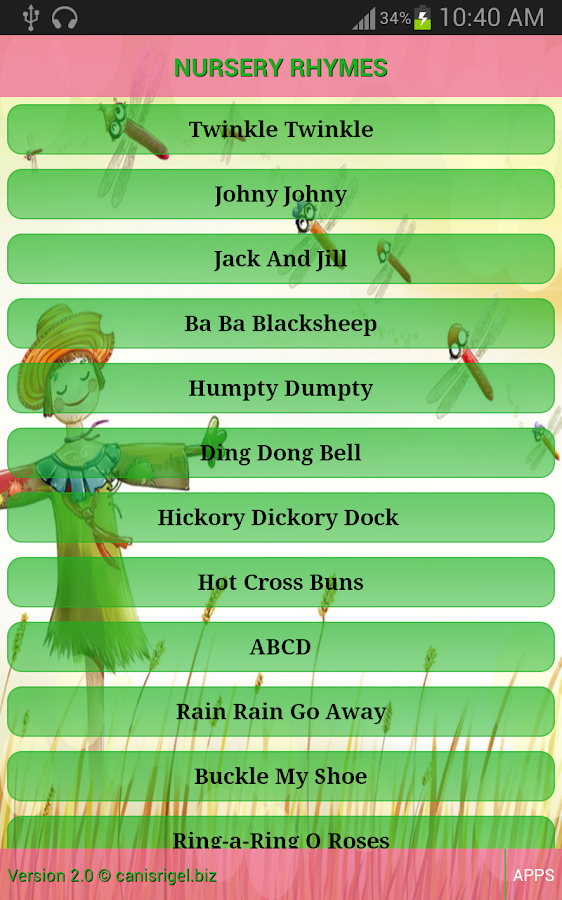 Nursery Rhymes 55+ Android Apps on Google Play