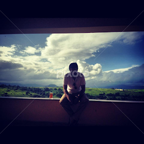 solitude by Gaurav Mehra - People Portraits of Men