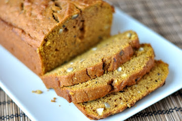Pumpkin-Maple Hazelnut Bread