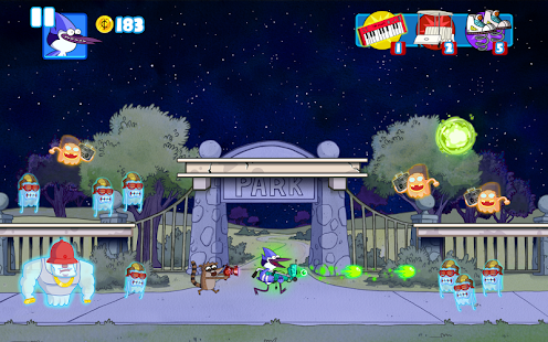 Captura de pantalla de la aplicacion Android Ghost Toasters - Regular Show