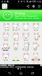 Stickey Rabbit Baby poster 5
