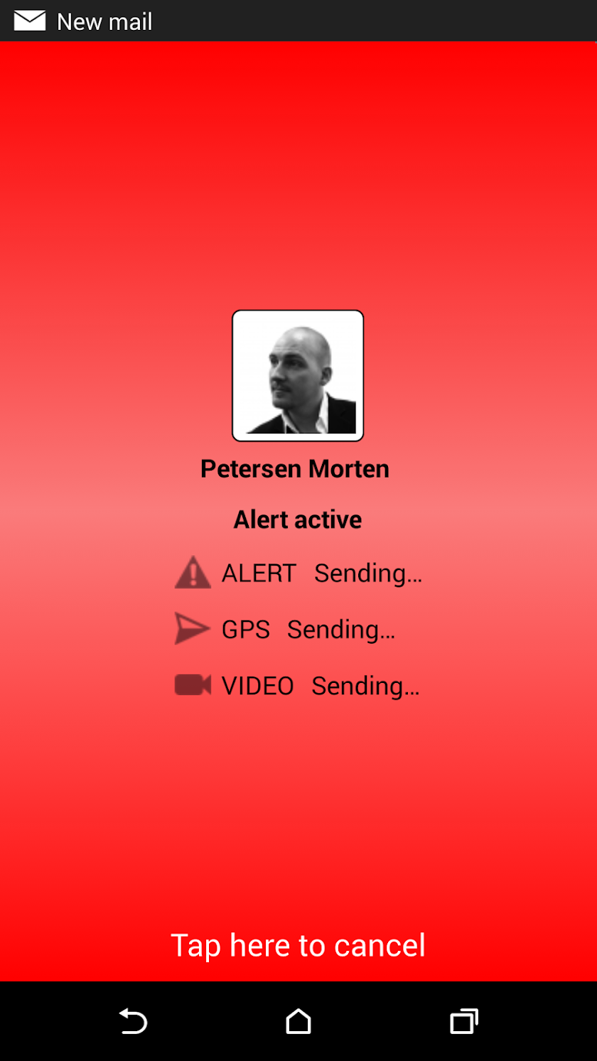 PanicGuard Screen 2